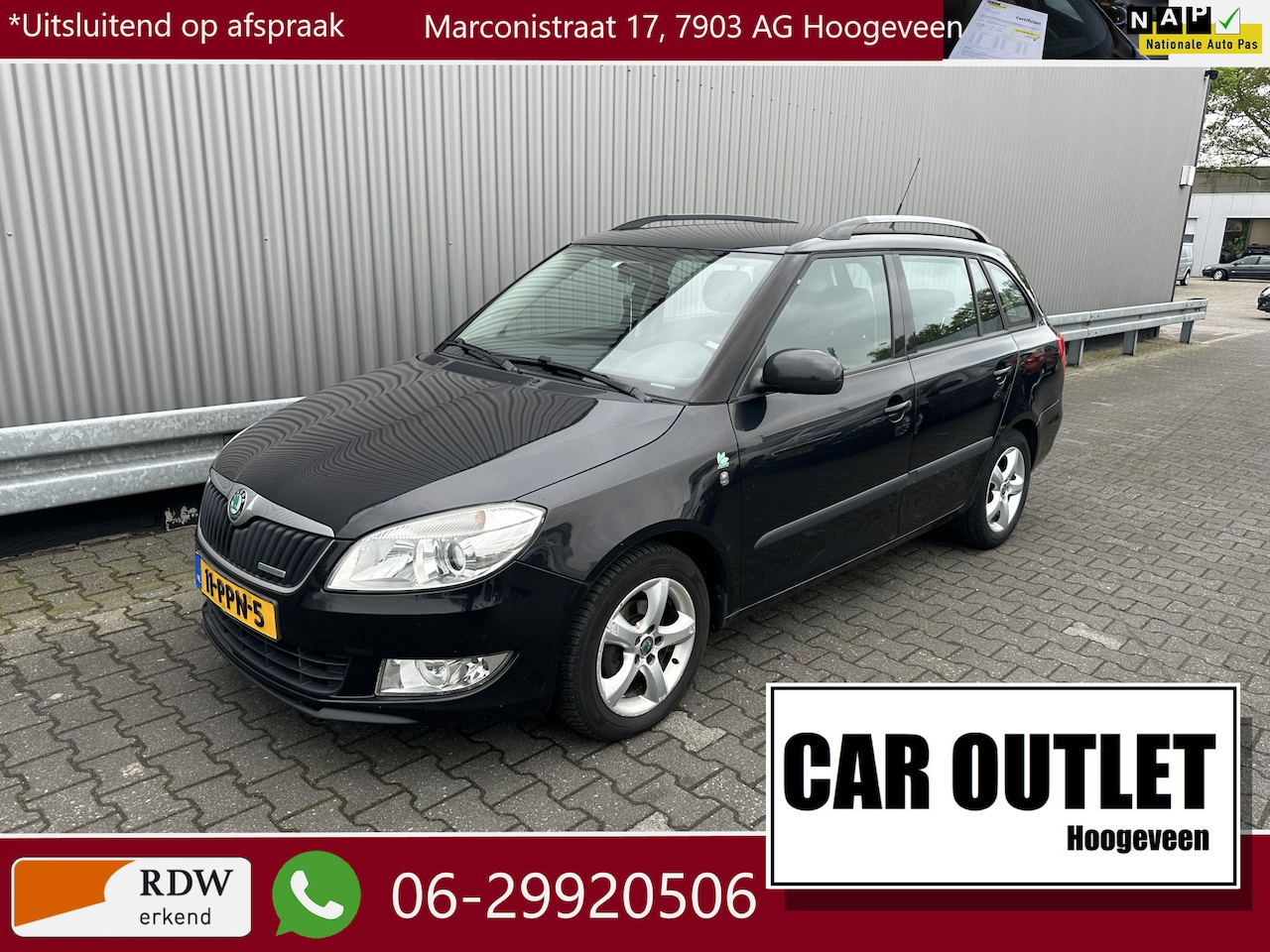 Skoda Fabia Combi - 1.2 TDI Greenline A/C, CC, PDC, LM, Trekh, nw. APK – Inruil Mogelijk – - AutoWereld.nl