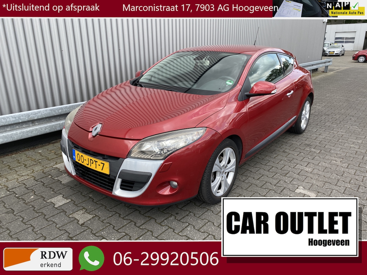 Renault Mégane Coupé - 1.6 Dynamique 146Dkm.NAP, Clima, CC, PDC, LM, nw. APK – Inruil Mogelijk – - AutoWereld.nl