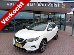 Nissan Qashqai - 1.3 DIG-T Premium Edition Automaat, Airco(automatisch), Carplay, Navigatie, Bluetooth, 360