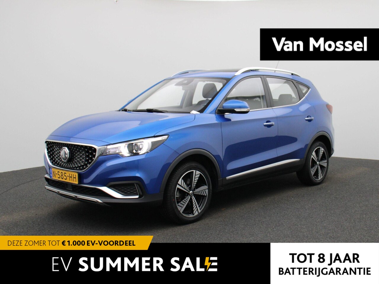 MG ZS - Luxury 45 kWh | Panorama Dak | Adaptieve Cruise Controle | Achteruitrij Camera | Apple Car - AutoWereld.nl
