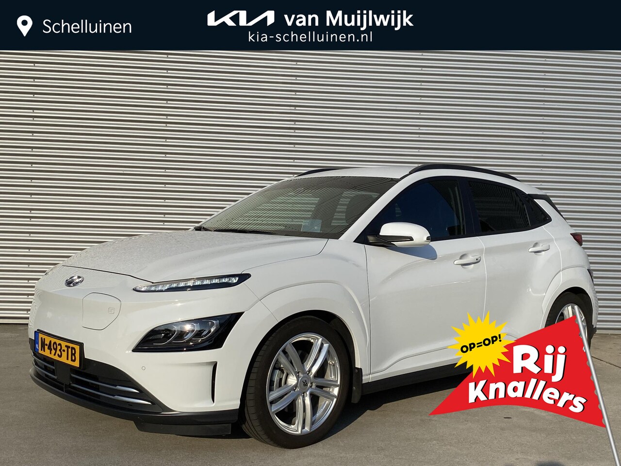 Hyundai Kona Electric - EV Premium 64 kWh Sport | Premium ++ soundsystem | Keurige wagen ! - AutoWereld.nl
