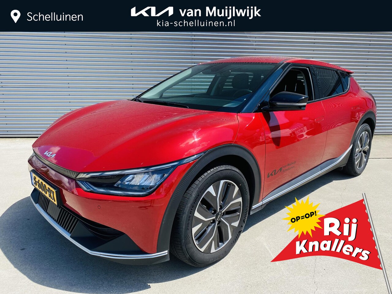 Kia EV6 - Air Edition 77 kWh BTW AUTO | 01-2022| 36000km!! Auto rijdt momenteel km-stand kan iets va - AutoWereld.nl
