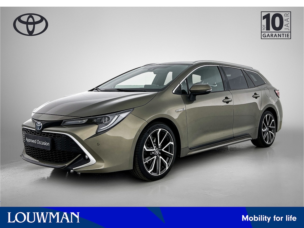 Toyota Corolla Touring Sports - 2.0 Hybrid Premium | Leder | Blindspot | Trekhaak | Stoelverwarming | Navigatie | - AutoWereld.nl