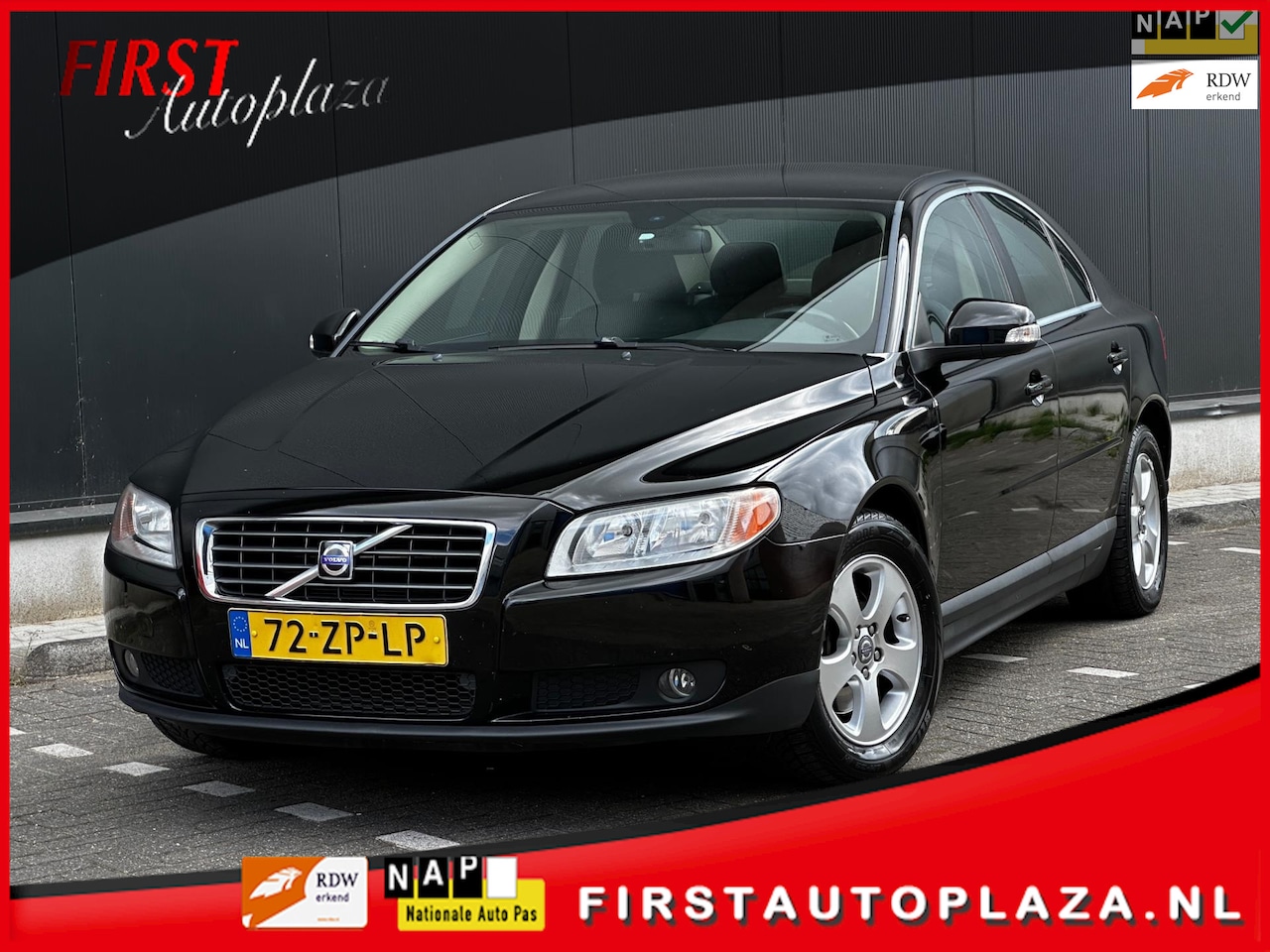 Volvo S80 - 2.5 T Kinetic NAVI/6-BAK/CRUISE | KEURIG ONDERHOUDEN - AutoWereld.nl