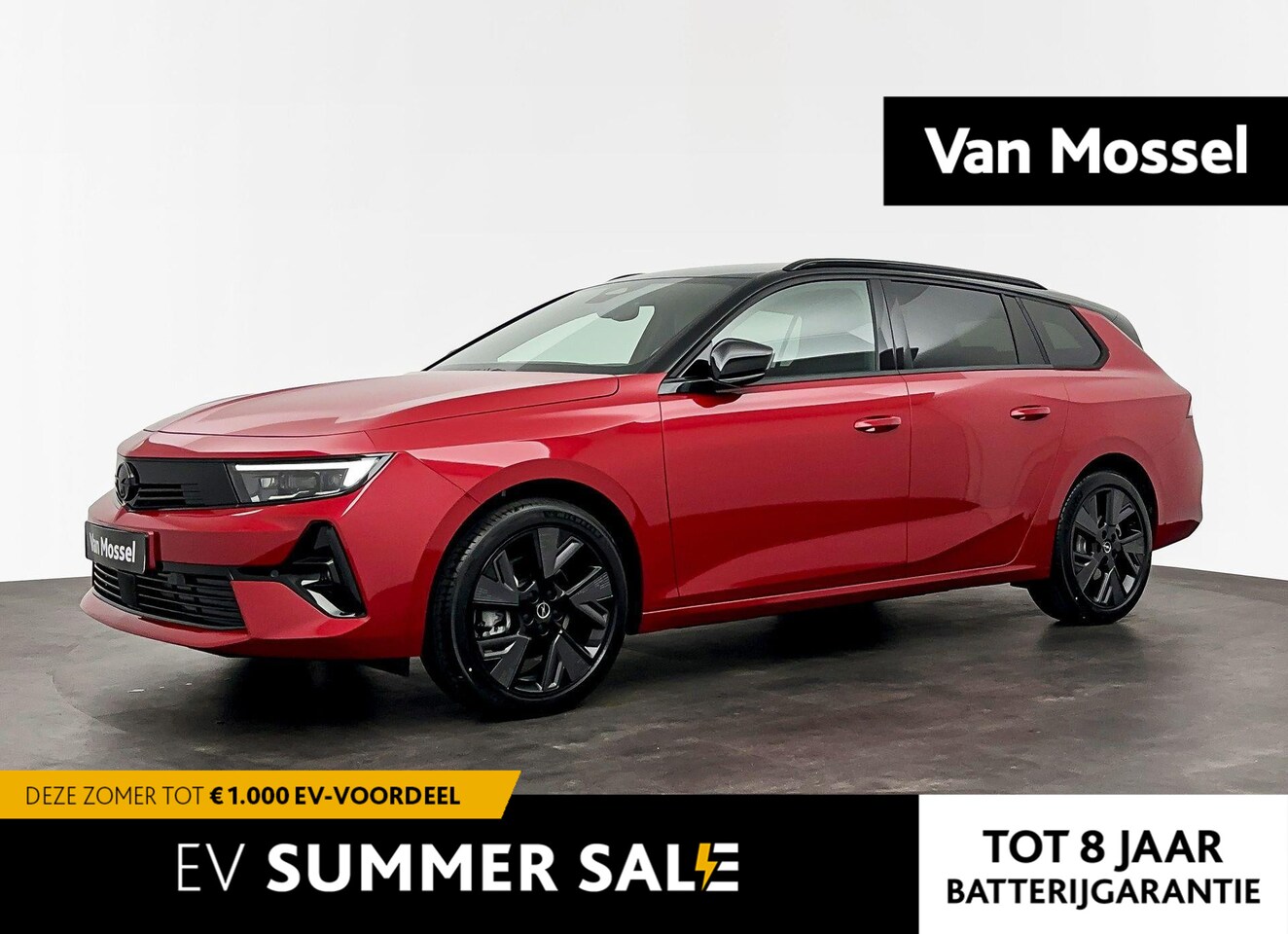 Opel Astra Electric - 54 kWh GS | NAV | Carplay | Alcantara | CAM | PDC | LED | LMV | - AutoWereld.nl