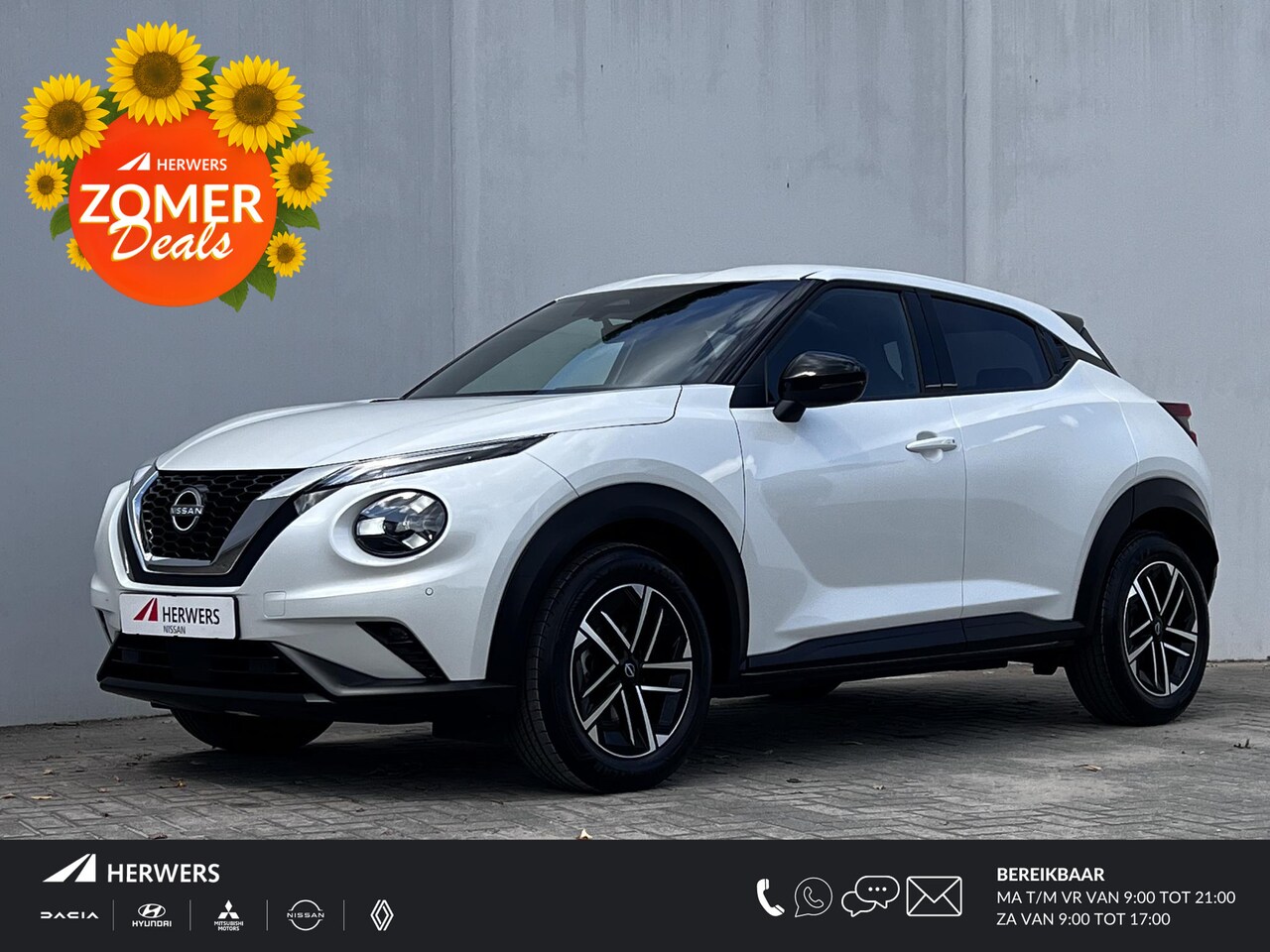 Nissan Juke - 1.0 DIG-T N-Connecta DCT Automaat / Trekgewicht 1.250 kg / Cold pack / Stuur-, Stoel en vo - AutoWereld.nl