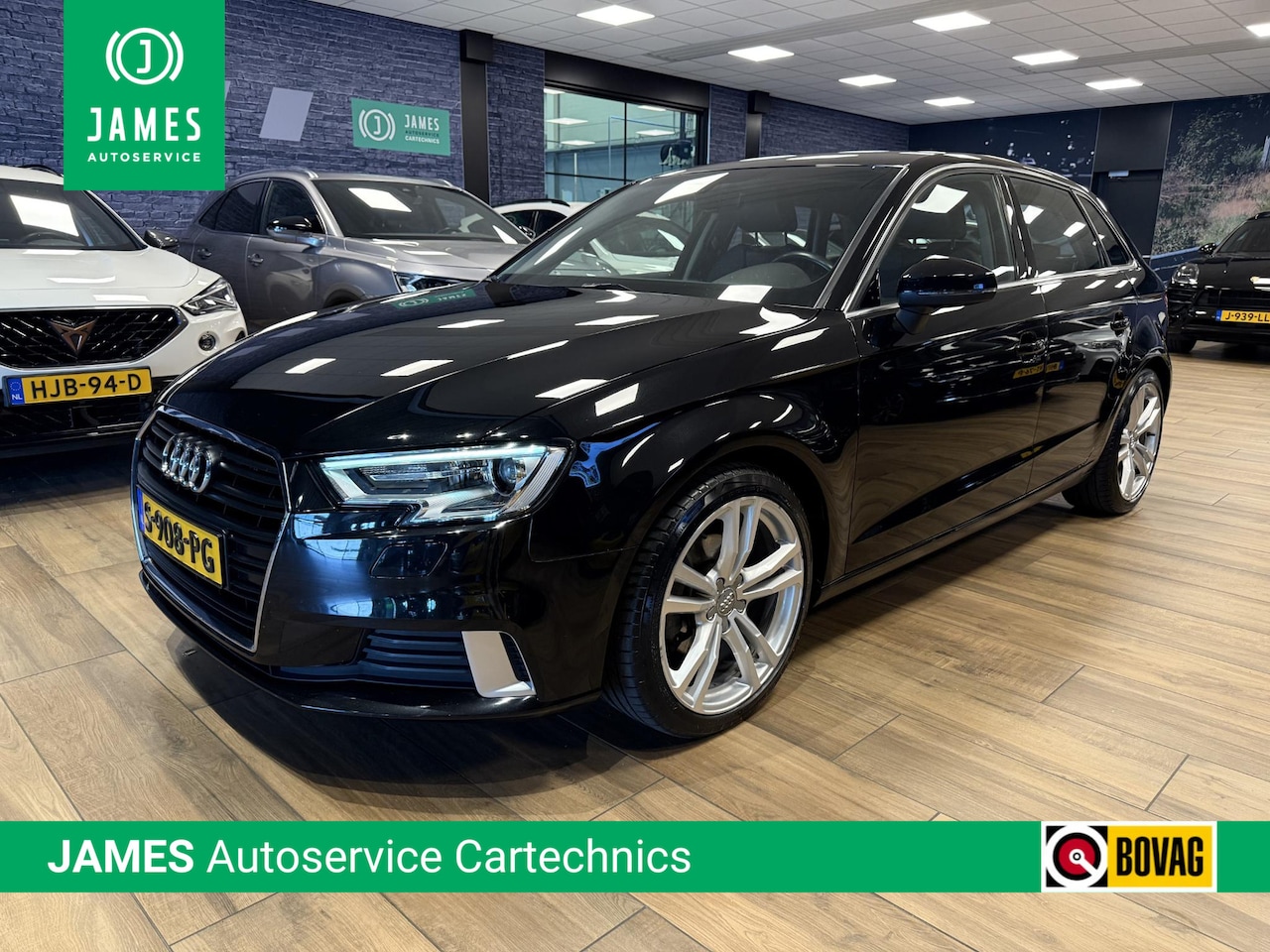 Audi A3 Sportback - 35 TFSI CoD Sport S Line Edition Virtueel Cockpit|Clima|Stoelverwarming|Leer - AutoWereld.nl
