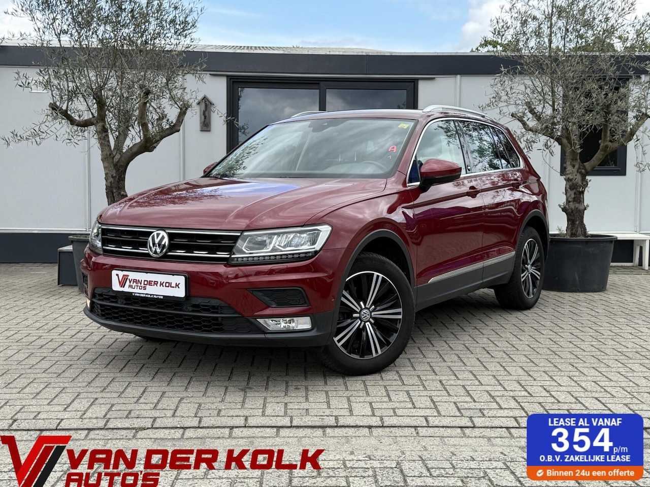 Volkswagen Tiguan - 1.4 TSI 4Motion Comfortline Camera CarPlay Adaptive Cruise Navi Climate - AutoWereld.nl
