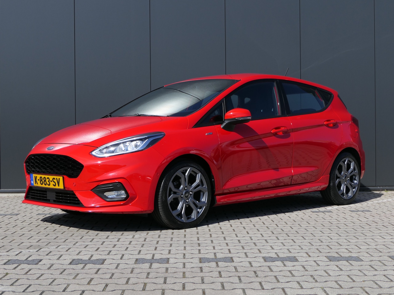 Ford Fiesta - 1.0 EcoBoost ST-Line Automaat | Winterpack | Adaptive Cruise | BLIS | Camera | LED| 17" LM - AutoWereld.nl