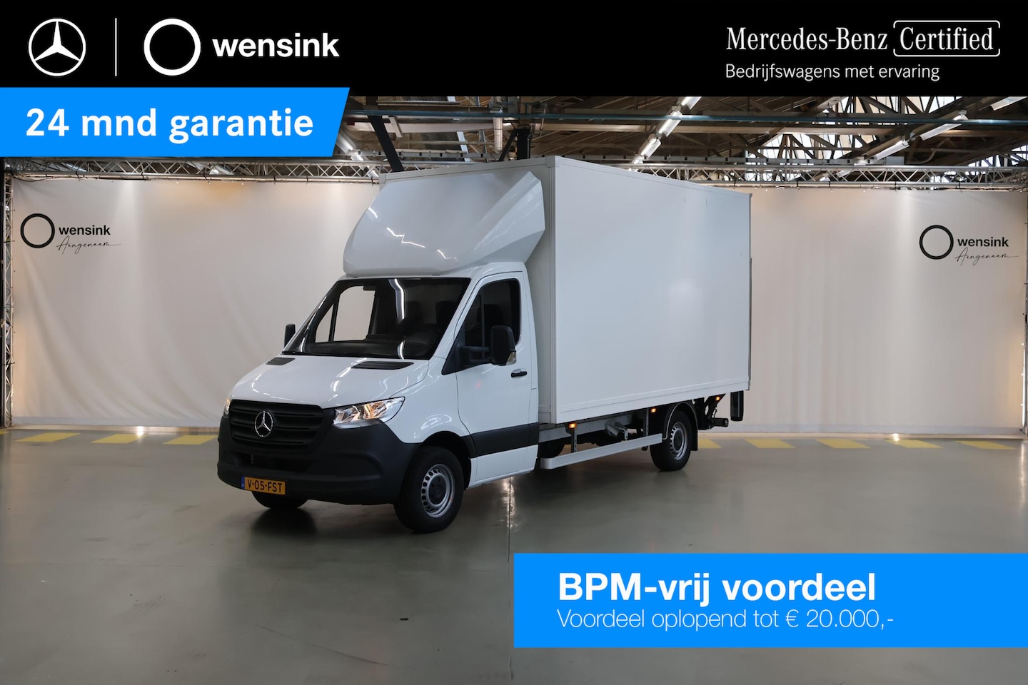 Mercedes-Benz Sprinter - 317 CDI L3 Bakwagen met Laadklep | Navigatie | Bluetooth | Airco | Keyless Go | Bakwagen | - AutoWereld.nl