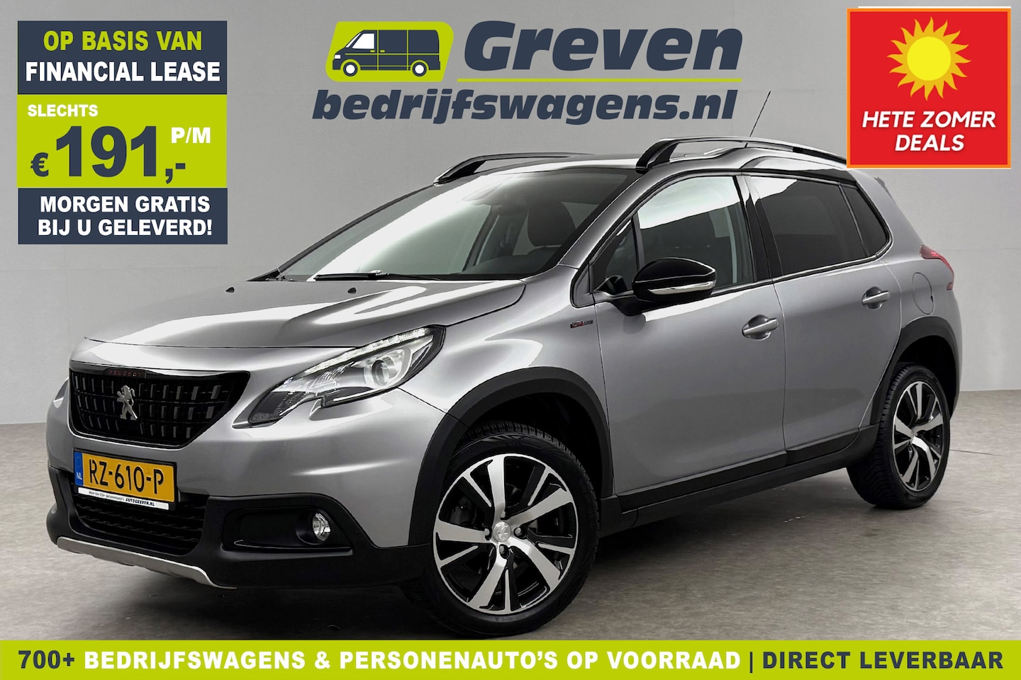 Peugeot 2008 - 1.2 110PK PureTech GT-Line Sfeerverlichting Camera Carplay LED Pano Trekhaak Clima Cruise - AutoWereld.nl