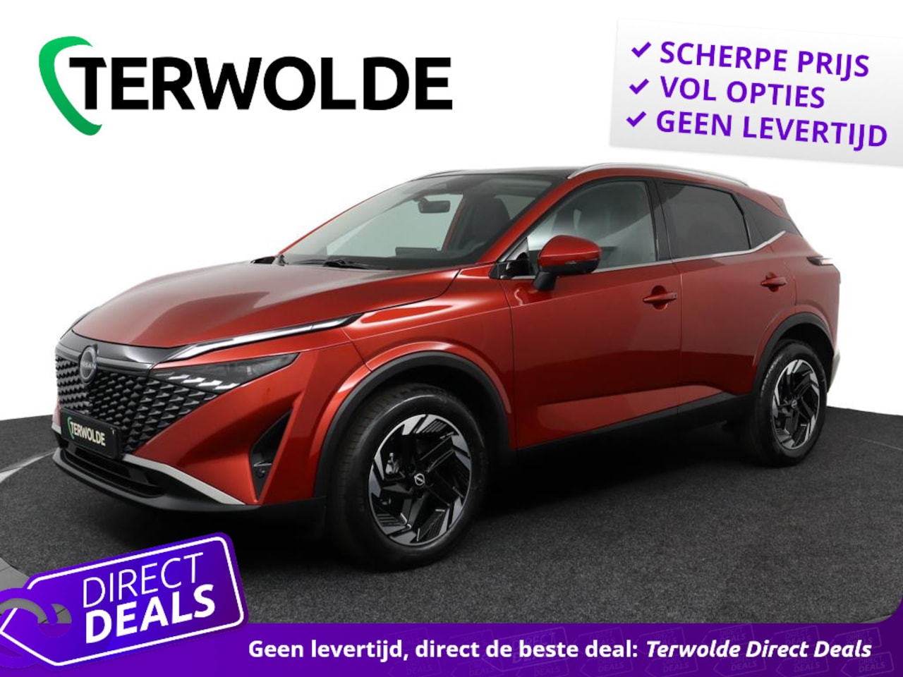 Nissan Qashqai - 1.3 MHEV N-Connecta | 1400kg trekvermogen! | Glazen panoramadak | Stoel, stuur en voorruit - AutoWereld.nl