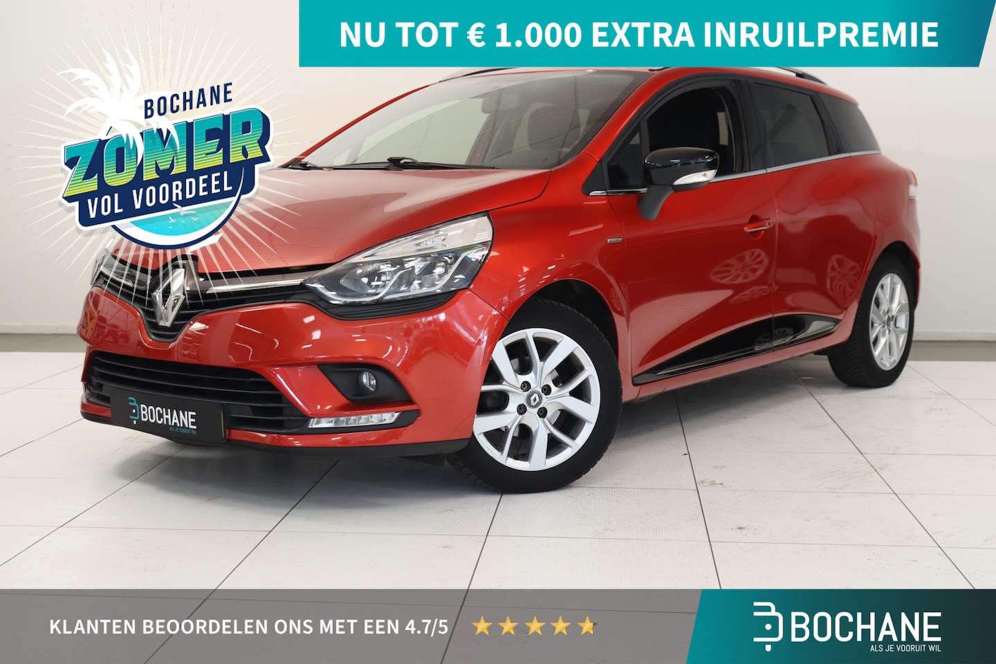 Renault Clio Estate - 0.9 TCe Limited | Airco | Parkeersensor | Navigatie | Bluetooth | All season banden | Crui - AutoWereld.nl