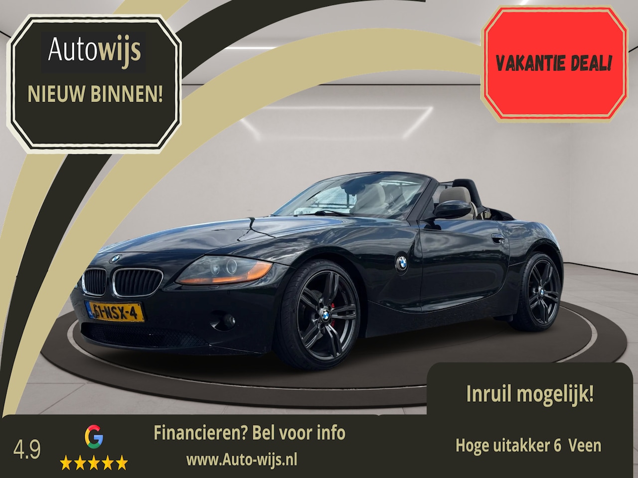 BMW Z4 Roadster - 2.5i|Leder|LM-VELG|Airco|Cruise - AutoWereld.nl