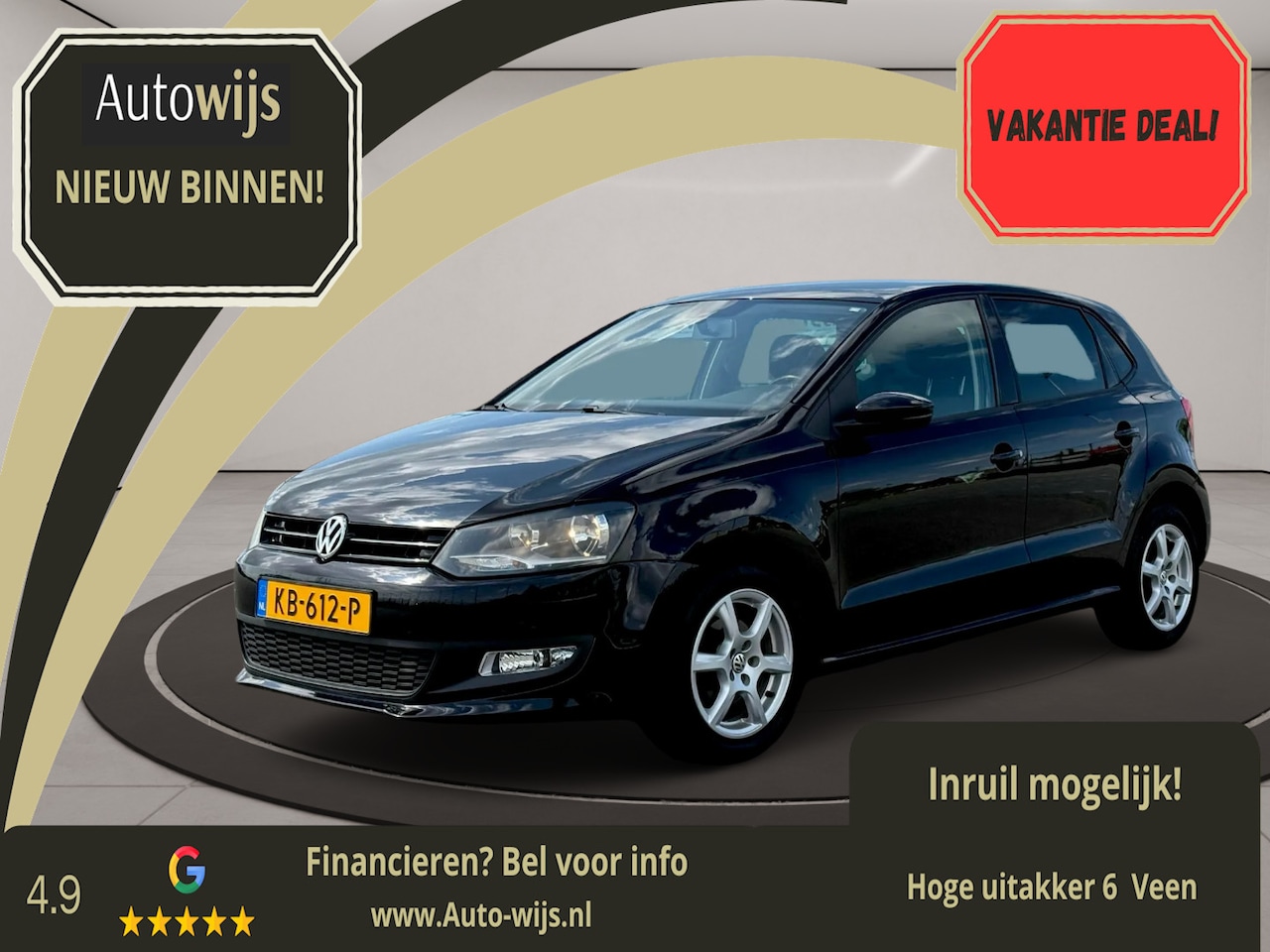 Volkswagen Polo - 1.4-16V Comfortline|AUT|56DKM|5-DEU|Airco|LM-Velg - AutoWereld.nl