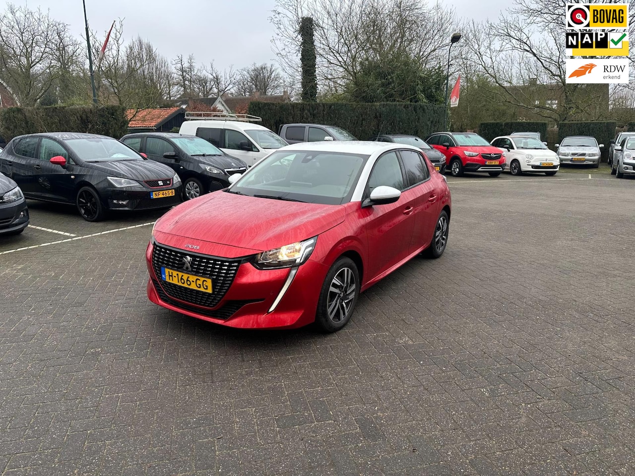 Peugeot 208 - 1.2 PureTech Blue Lease Allure navigatie , pdc met camera - AutoWereld.nl