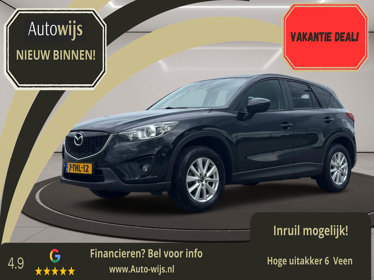 Mazda CX-5 - 2.0 Skylease+ 2WD|NL AUTO|Xenon|Navi|PDC| - AutoWereld.nl