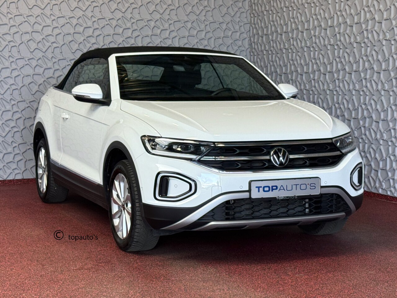 Volkswagen T-Roc Cabrio - TSI VIR.COCKPIT CARPLAY NAVI IQ.LED STOEL/STUUR.VERW DAB ADAP.CRUISE 05/2024 "Volkswagen r - AutoWereld.nl