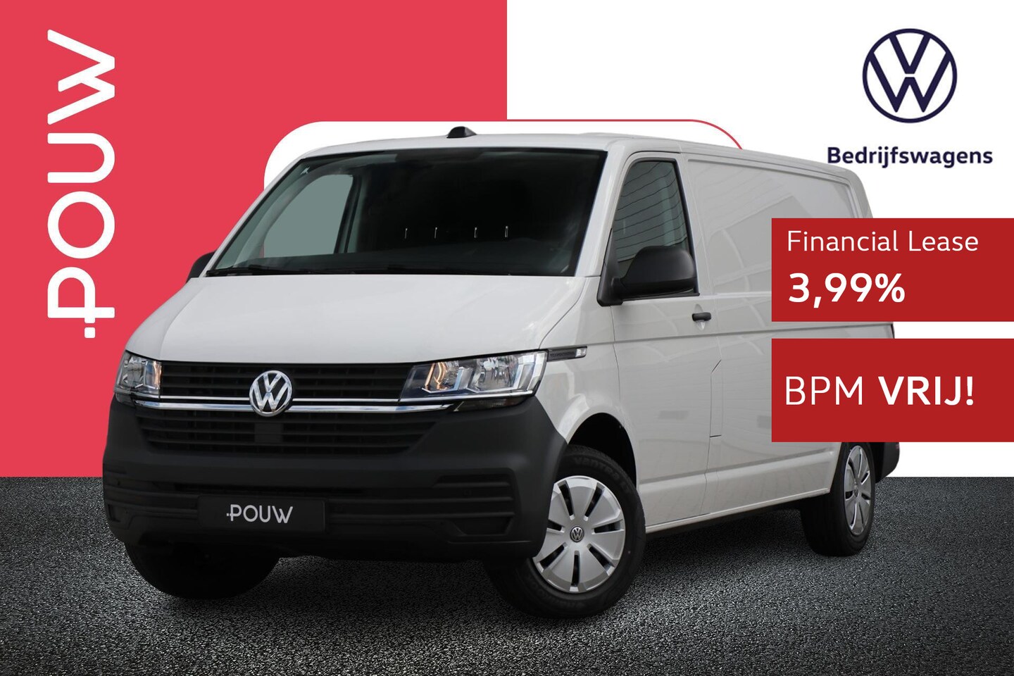 Volkswagen Transporter - 2.0 TDI 150pk DSG L2H1 30 | Camera | Trekhaak | App Connect Navigatie - AutoWereld.nl