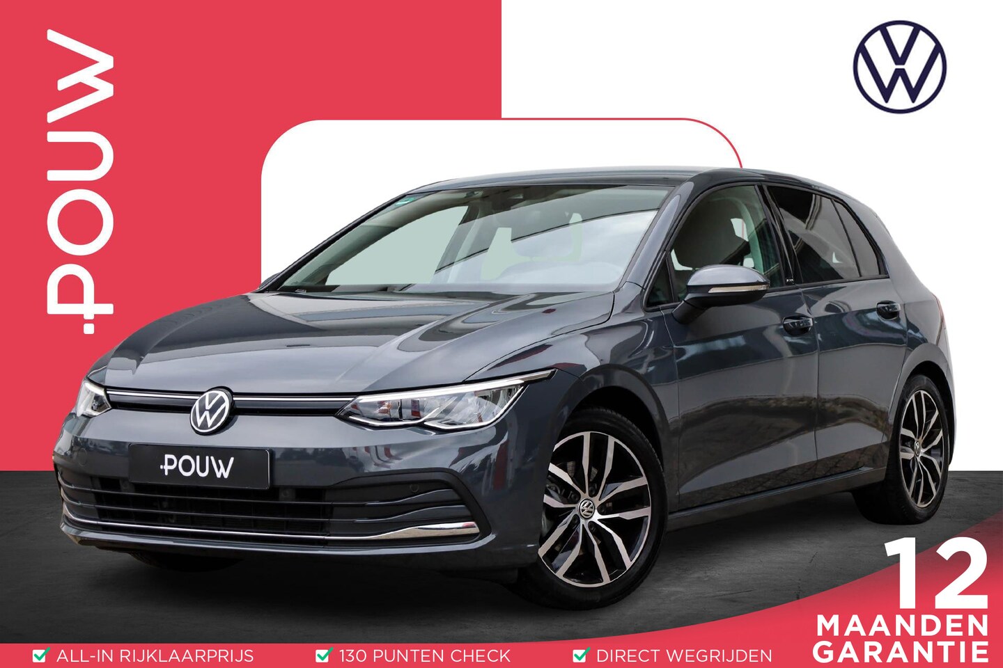 Volkswagen Golf - 1.5 TSI 150pk | Adaptieve Cruise | App Connect | Stoelverwarming | Stuurverwarming - AutoWereld.nl