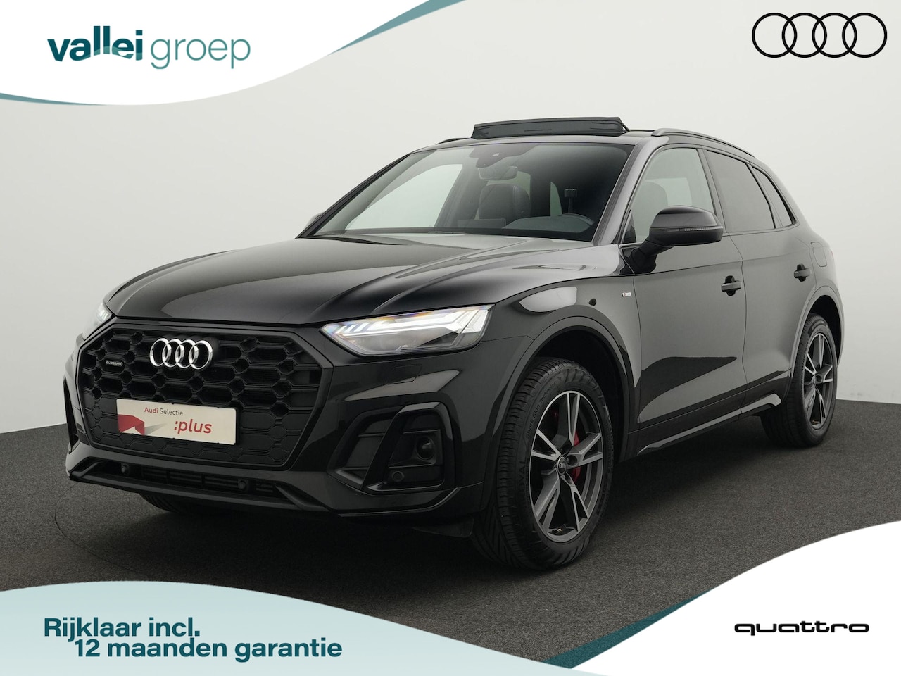 Audi Q5 - 50 TFSI e 299 pk S-tronic quattro S edition | Panoramadak | Leder/alcantara | Matrix LED | - AutoWereld.nl