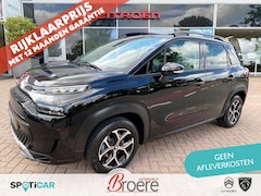 Citroën C3 Aircross - 1.2 turbo 110pk S&S Plus | parkeersensoren, stof leder, DAB, 16'' velgen, navigatie via Ap