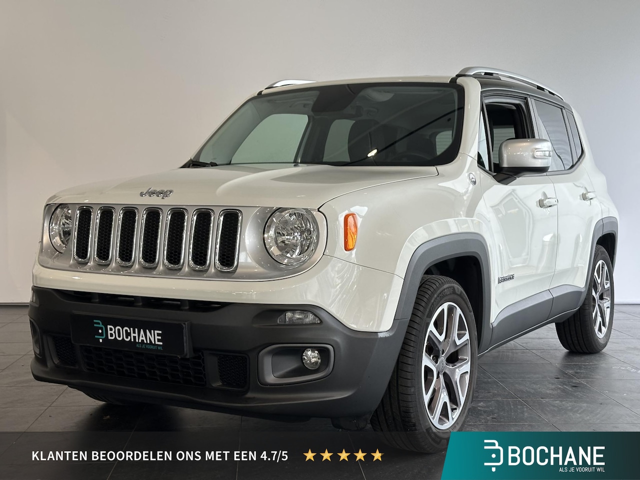 Jeep Renegade - 1.4 MultiAir Opening Edition NAVIGATIE | TREKHAAK | PARKEERSENSOREN ACHTER | LICHTMETALEN - AutoWereld.nl