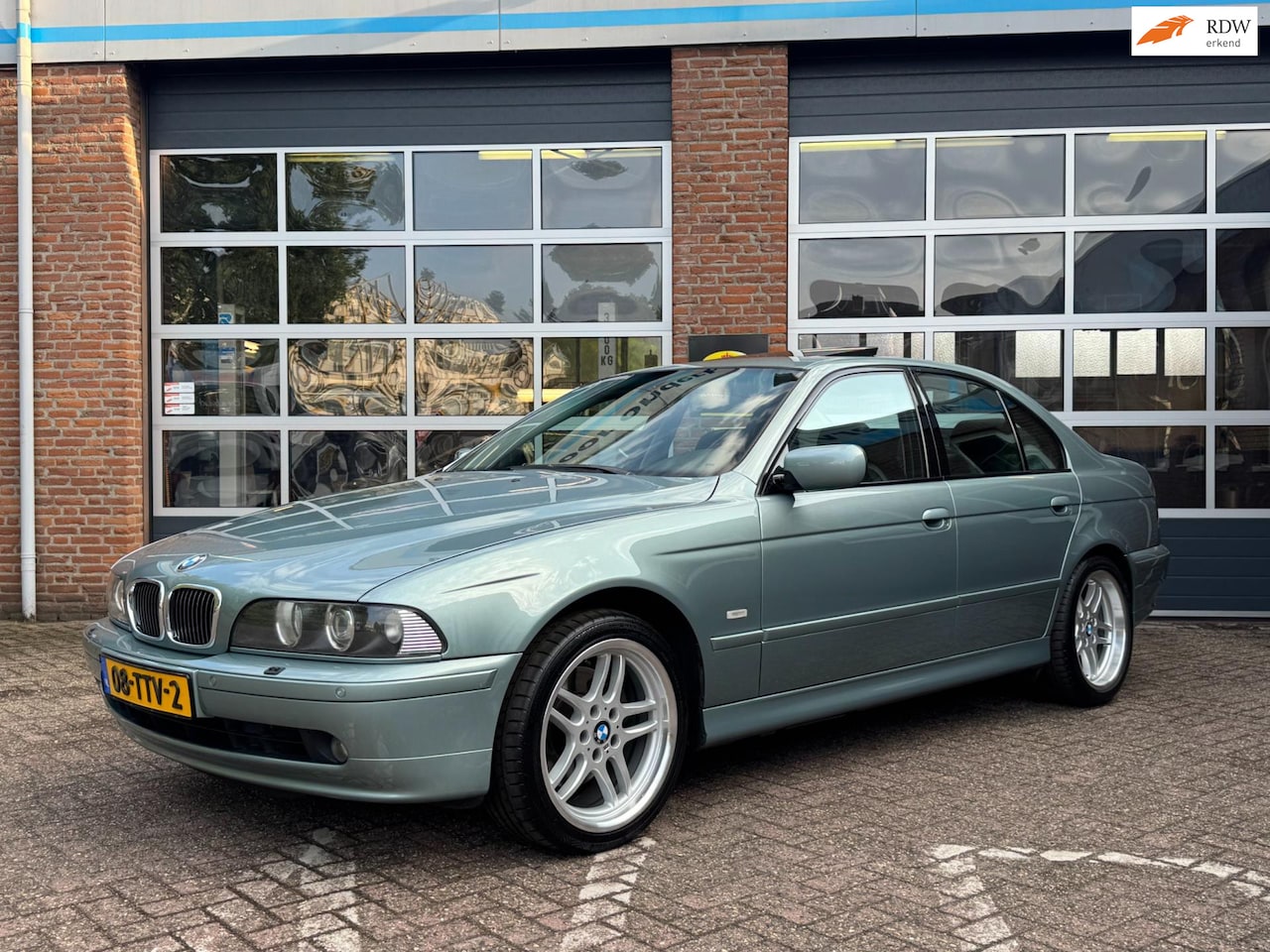 BMW 5-serie - 540i individual V8 automaat, Leder + mem, xenon, schuifda, leder ZEER MOOI - AutoWereld.nl