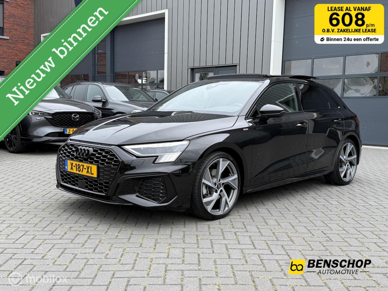 Audi A3 Sportback - 35 TFSI 3x S-line Panodak Matrix LED Navi Carplay Camera Alcantara - AutoWereld.nl