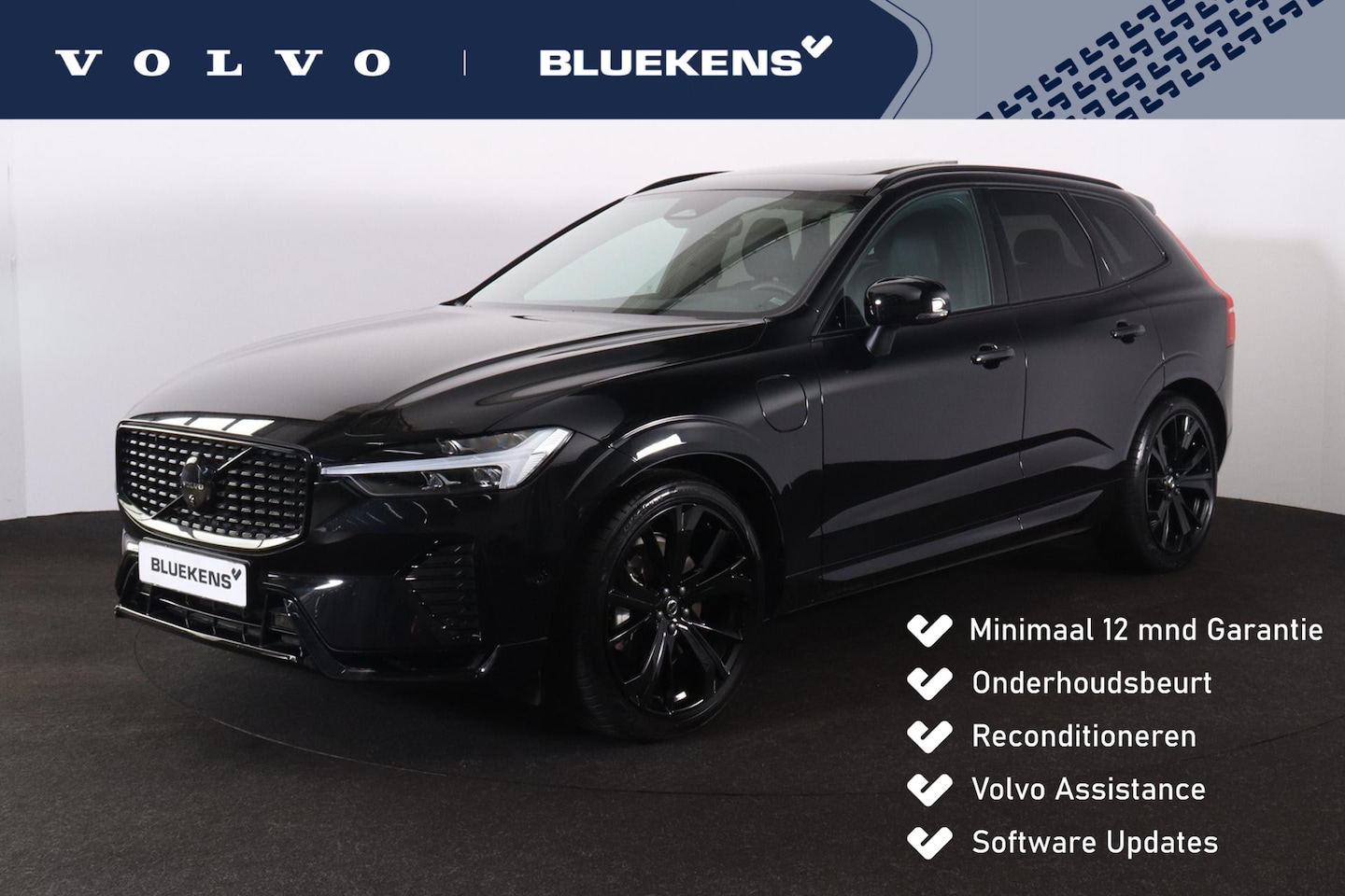 Volvo XC60 - T8 Recharge AWD Plus Black Edition - LONG RANGE - Luchtvering - Panorama/schuifdak - Intel - AutoWereld.nl