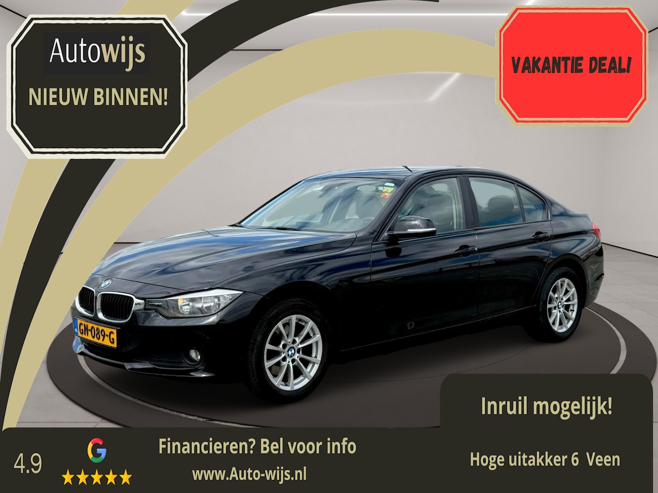 BMW 3-serie - 316i Executive|Navi|Clima|Stoelverw|PDC - AutoWereld.nl