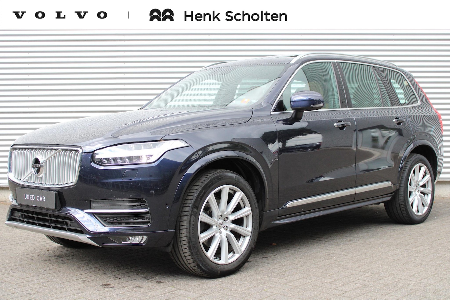 Volvo XC90 - T5 Automaat AWD Inscription | Lichtmetalen Velgen 20"| LuchtveringMagic Blue Metallic| Ele - AutoWereld.nl