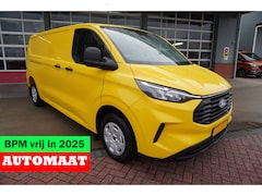Ford Transit Custom - 300L 2.0 TDCI 136PK L2H1 Trend Automaat Schuifdeur links en rechts Airco | Cruise | Navi |