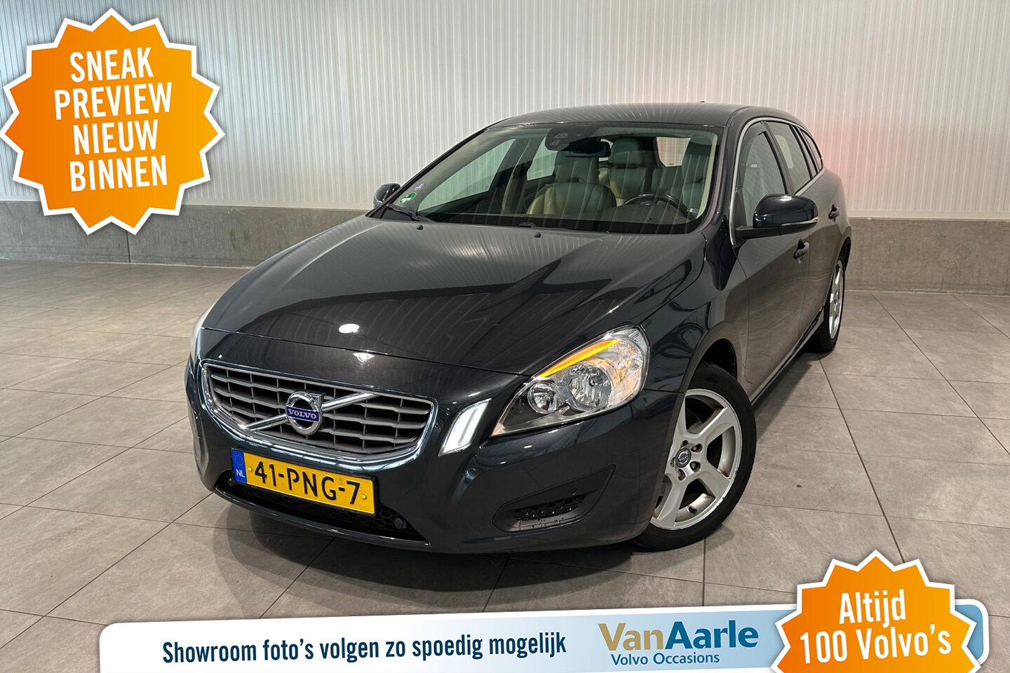 Volvo V60 - T3 Momentum Leder Trekhaak CruiseControl 150pk - AutoWereld.nl