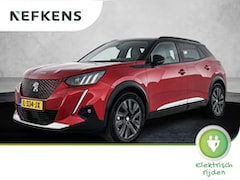 Peugeot e-2008 - EV GT Pack 50 kWh 136 pk | Navigatie | Accu 92% | Elektrisch Glazen Panoramadak | Achterui