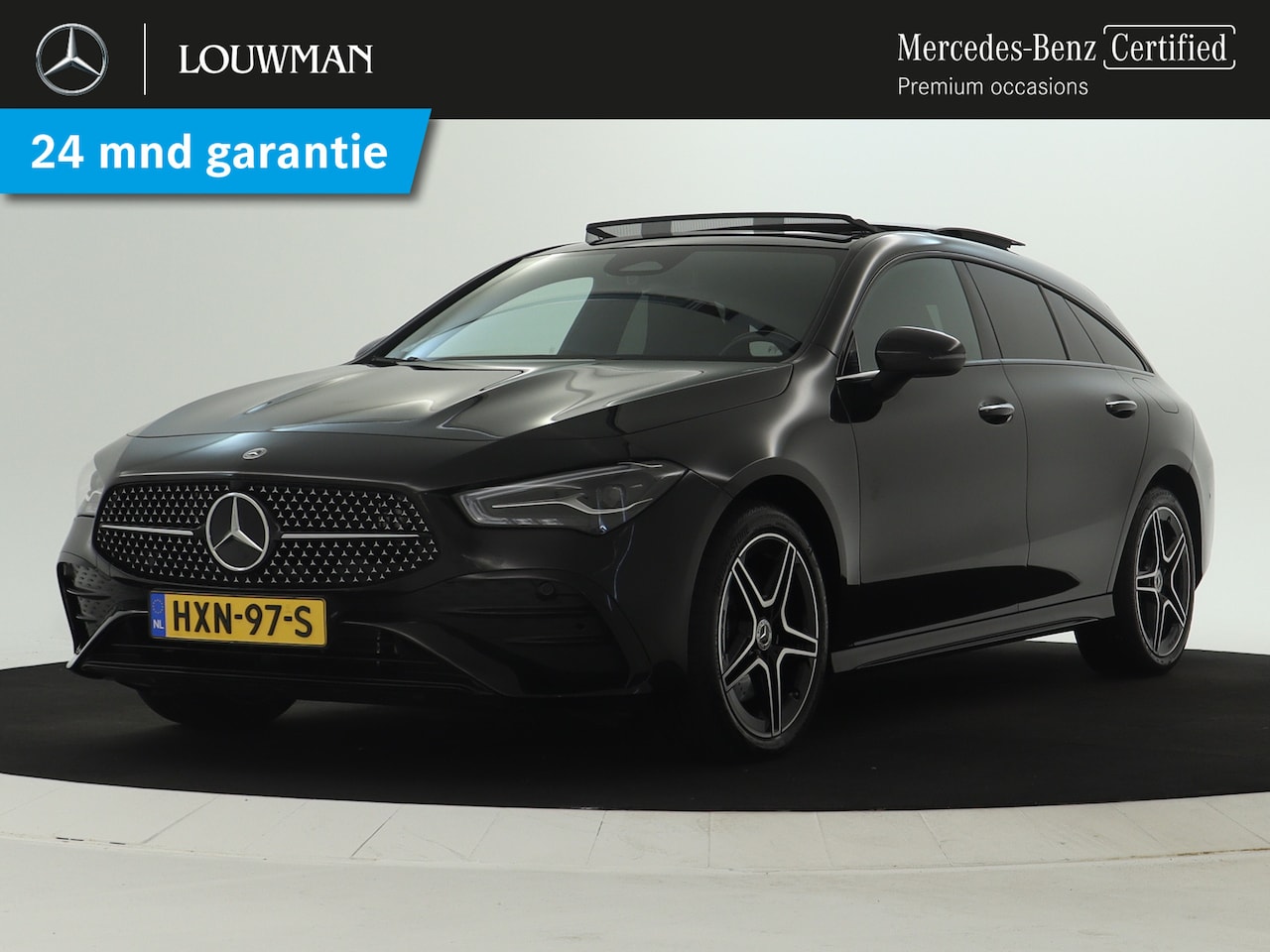 Mercedes-Benz CLA-klasse Shooting Brake - 250 e Business Solution AMG | AMG- Line | Night Pakket | Trekhaak | Panorama Schuif-Kantel - AutoWereld.nl