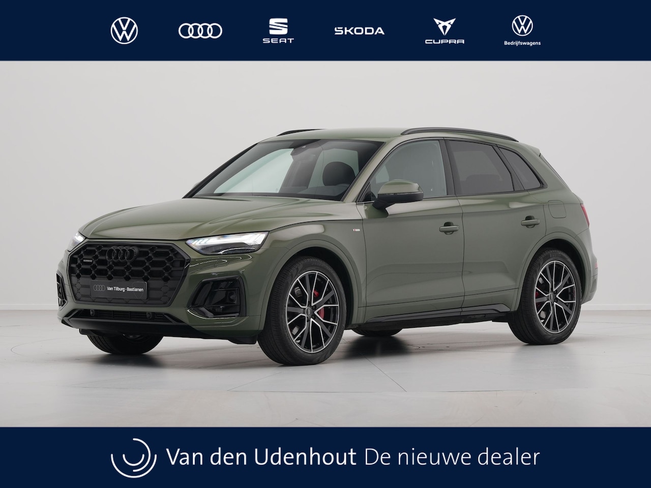 Audi Q5 - 50 TFSI e 299 pk S-Tronic S line edition Competition Luchtvering, 20 inch, Matrix led, Cam - AutoWereld.nl