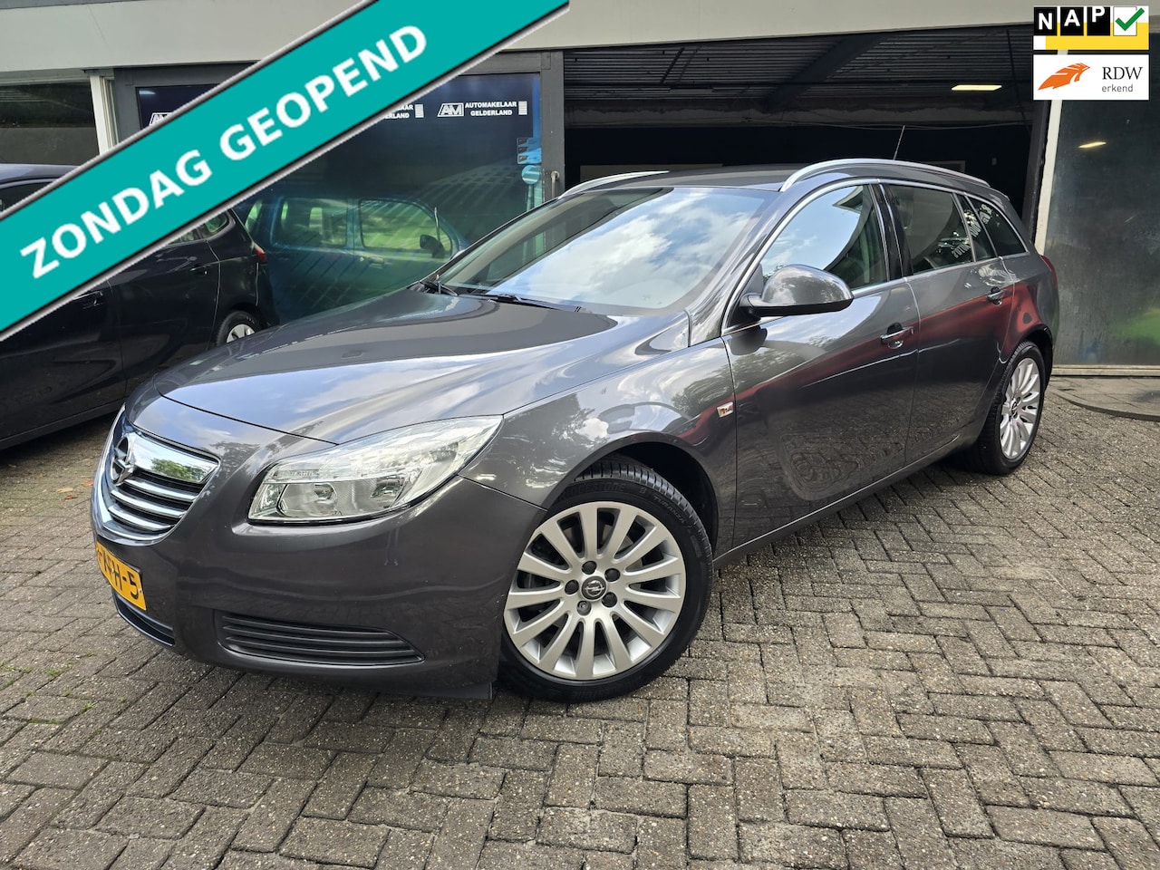 Opel Insignia Sports Tourer - 1.6 T Edition | 2E EIGENAAR | 12MND GARANTIE | NW APK |LEDER| CRUISE | TREKHAAK | - AutoWereld.nl
