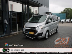 Ford Transit Custom - 2.2 TDCI L1H1 dubbele cabine champions edition airco navi cruise leder
