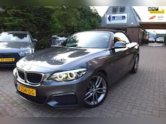 BMW 2-serie Cabrio - 218i M-SPORT 136 PK AUTOM CRUISE/NAVI/AIRCO-ECC/BLUETOOTH/XENON/PDC/LMW 18 INCH/STOEL VERW