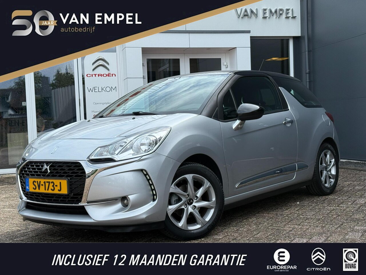 DS 3 - PT82 So Chic | Navigatie | Climate control | Parkeersensoren | Cruise Control | - AutoWereld.nl