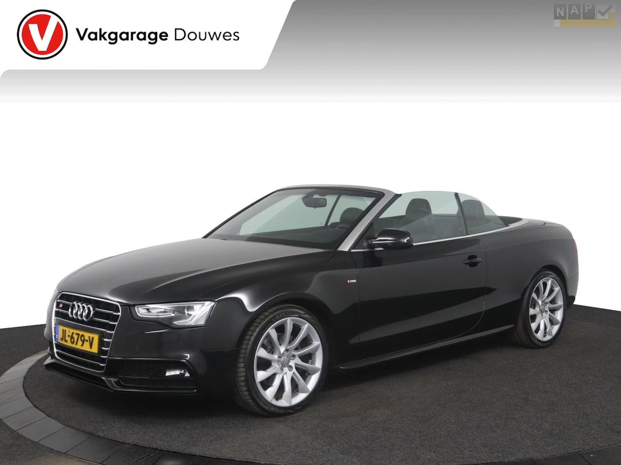 Audi A5 Cabriolet - 1.8 TFSI Sport Edition | NAP | Automaat | Leder | S-Line | Navi | Keyless| Bang & Olufsen - AutoWereld.nl