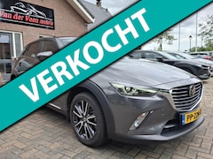Mazda CX-3 - 2.0 SkyActiv-G 120 GT-M. Dealer onderhouden. O.a. camera, leder, cruise, navigatie, stoel