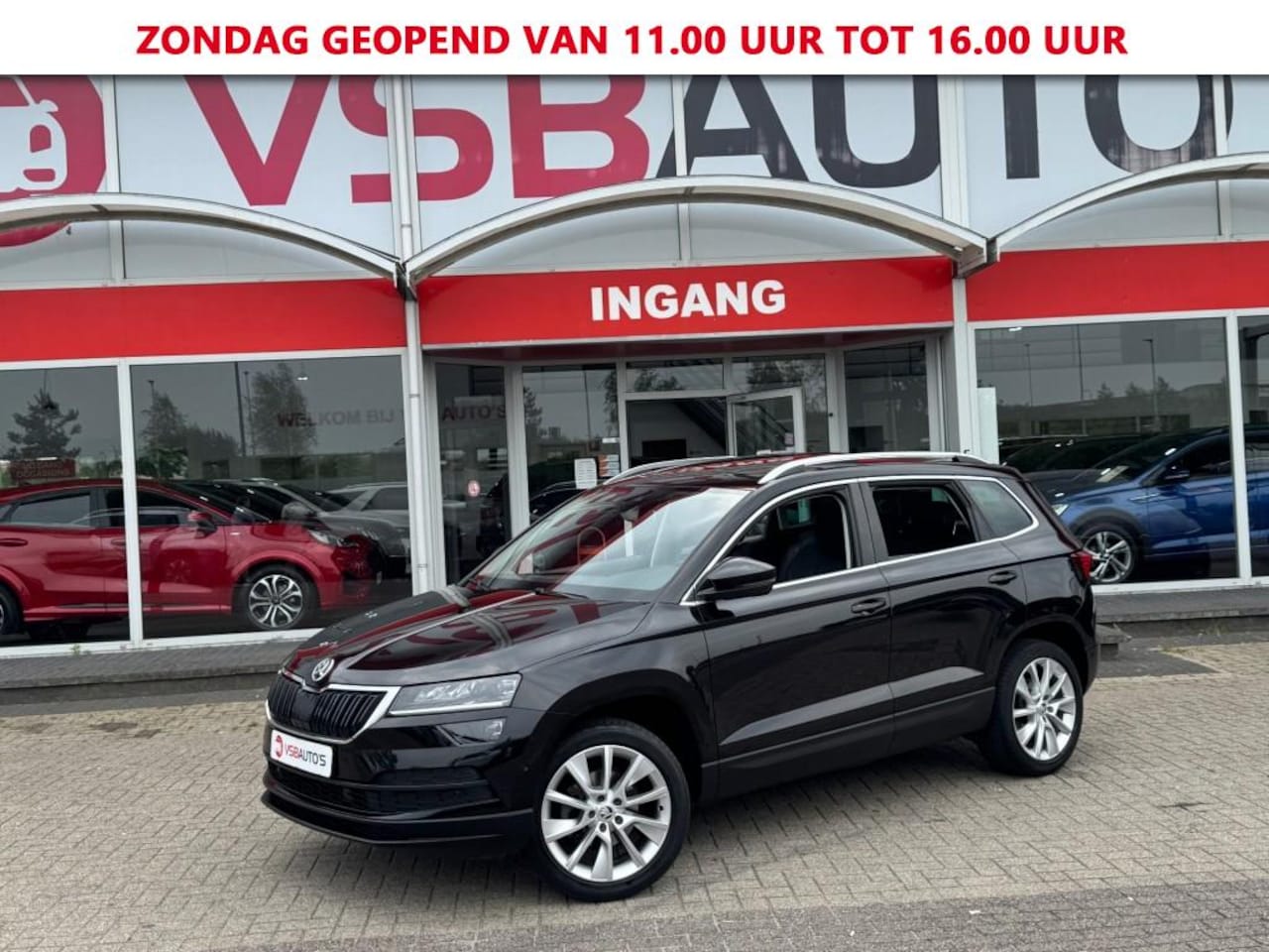 Skoda Karoq - 1.5 TSI ACT. 150PK LEER NAVI PANO-DAK CAMERA CARPLAY AIRCO - AutoWereld.nl