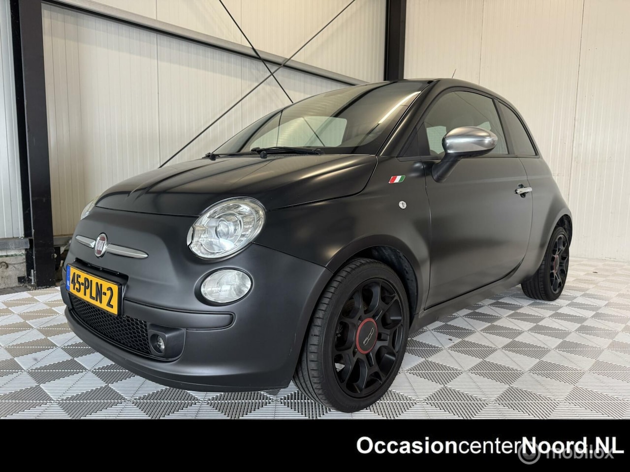 Fiat 500 - 0.9 TwinAir Lounge | Leer | NAP | Black Jack - AutoWereld.nl