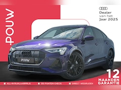 Audi e-tron Sportback - 50 313pk quattro S Edition 71 kWh | SoH 98% | 22" Velgen | Panoramadak | Elek. Stoelen | A