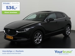 Mazda CX-30 - 2.0 e-SkyActiv-X M Hybrid Luxury | All-in 536, - Private Lease | Zondag Open