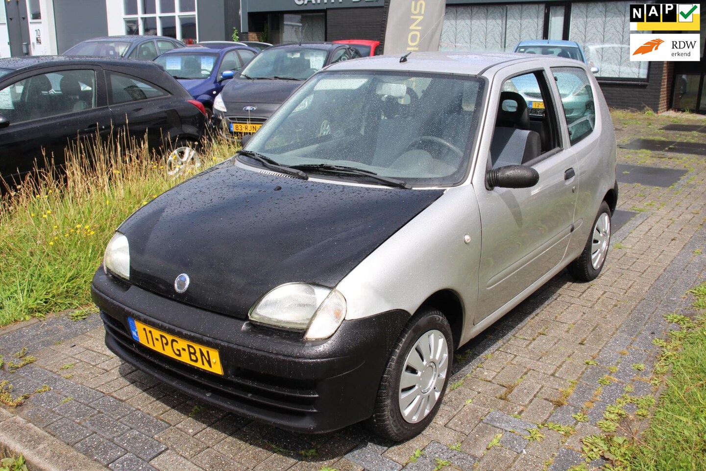 Fiat Seicento 1.1 S 72.000km NAP APK Zuinig incl boekjes en 2 sleutels