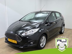 Ford Fiesta - Occasion Titanium uitvoering met cruisecontrol en bluetooth | Tweedehands Fiesta zwart | V