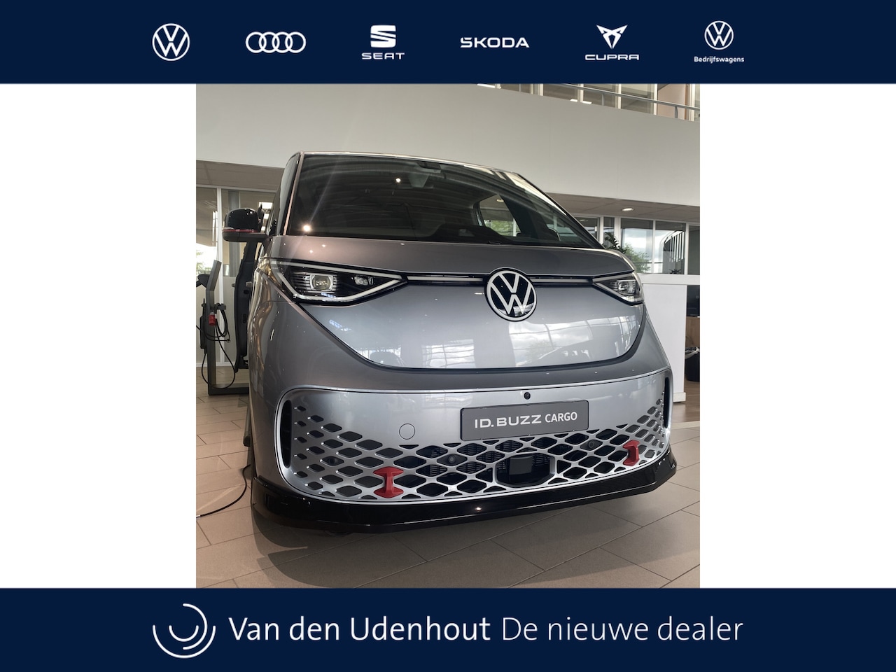 Volkswagen ID. Buzz Cargo - Bulli edition 79 kWh 210kW 286PK met stylingpakket - AutoWereld.nl